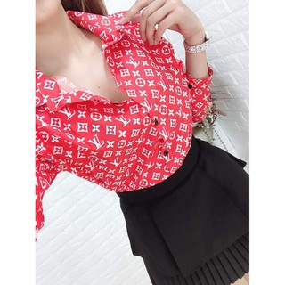 Áo Sơ Mi Nữ Cao Cấp Kate Lụa 3D