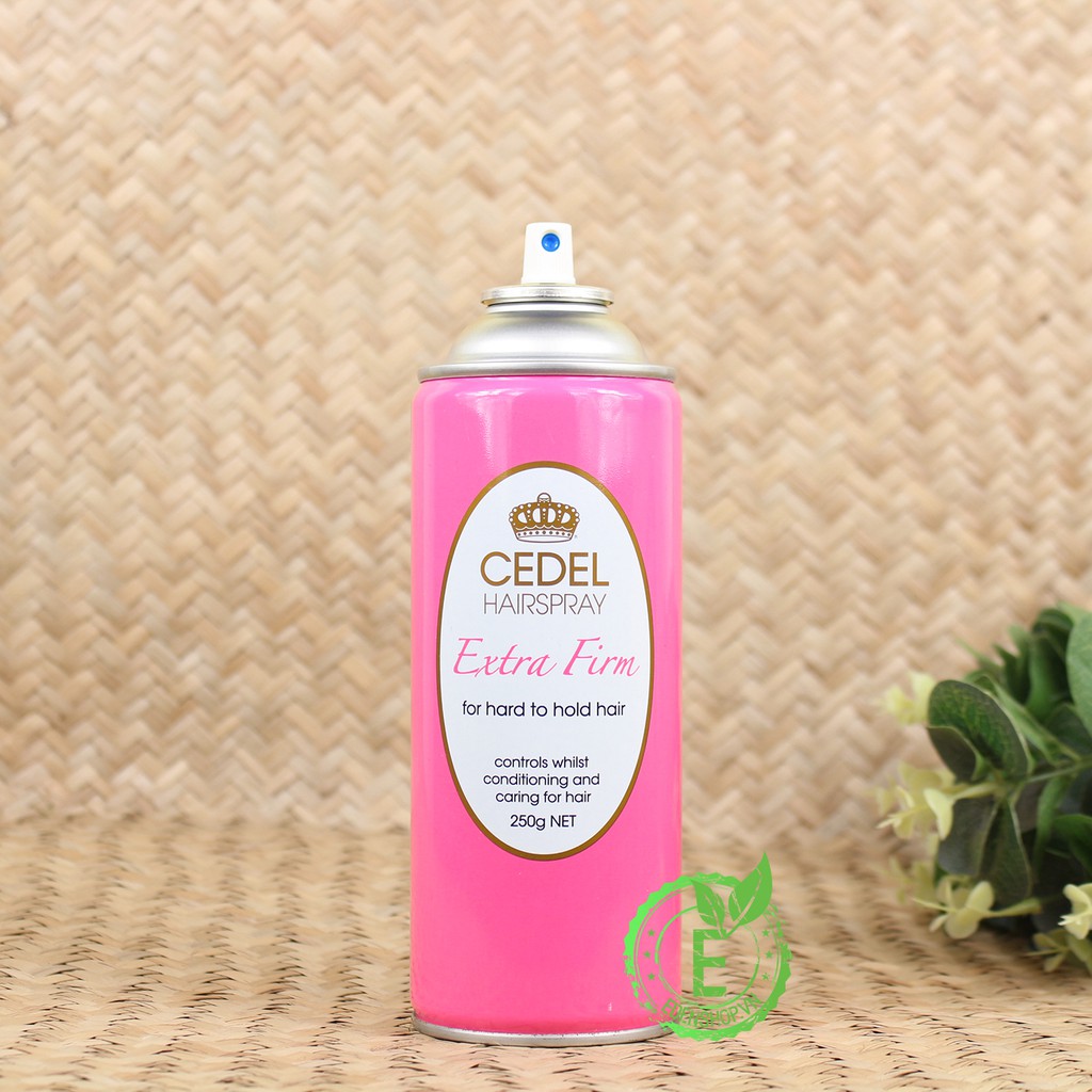 [ CHÍNH HÃNG - SHOP TPHCM] Gôm xịt tóc CEDEL HAIRSPRAY chai lớn 250g - Keo xịt tạo kiểu nam nữ - Hàng Úc nhập khẩu