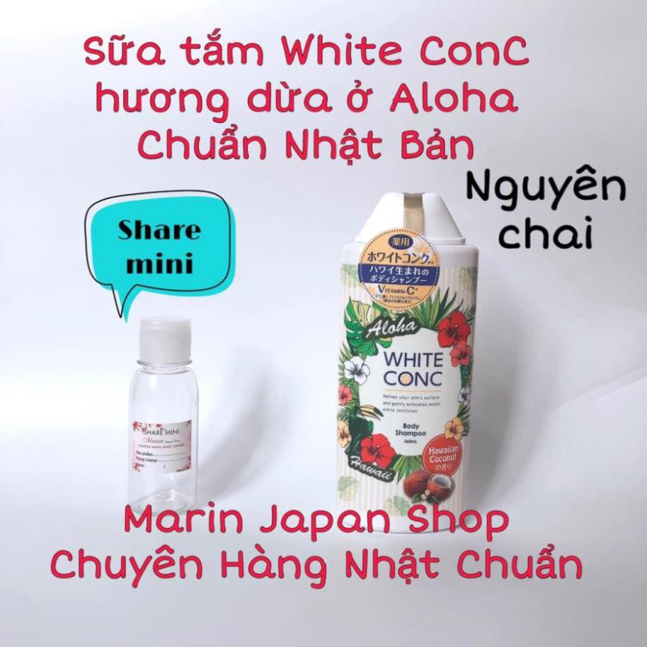 (Mẫu mới,Có sẵn) Sữa tắm dưỡng trắng da White Conc Body Vitamin C 360ml
