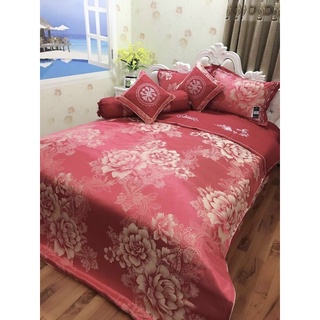 Set gấm lụa cotton cao cấp 7 món