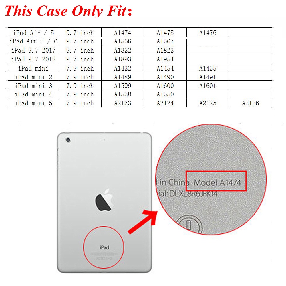 Ốp máy tính bảng Silicon + PC chống sốc 2 trong 1 cho iPad 9.7 2017 2018 Air 2 6 mini 1 2 3 4 5