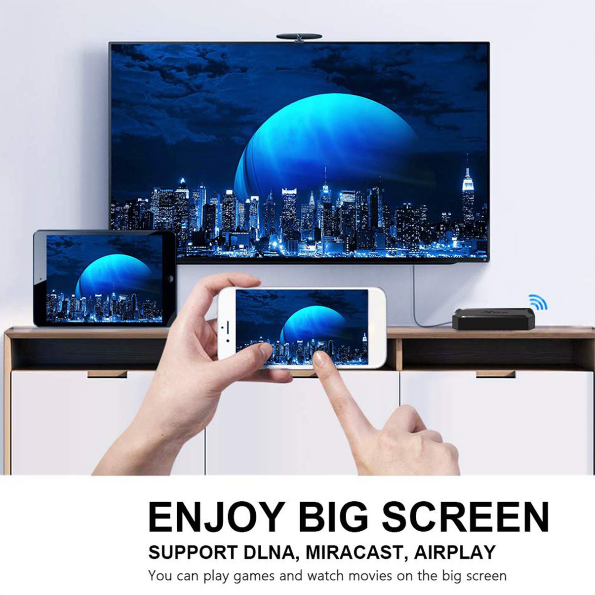 Thiết Bị Chuyển Đổi Tv Thường Thành Smart Tv Box 4k | BigBuy360 - bigbuy360.vn
