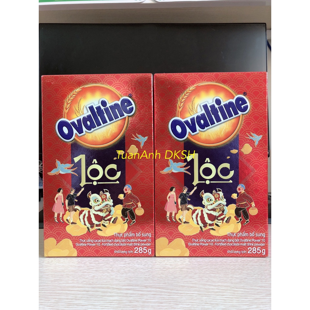 Thức uống lúa mạch hương vị sô-cô-la Ovaltine bột (01) hũ thủy tinh 400g -Hàng chính hãng DKSH Việt Nam