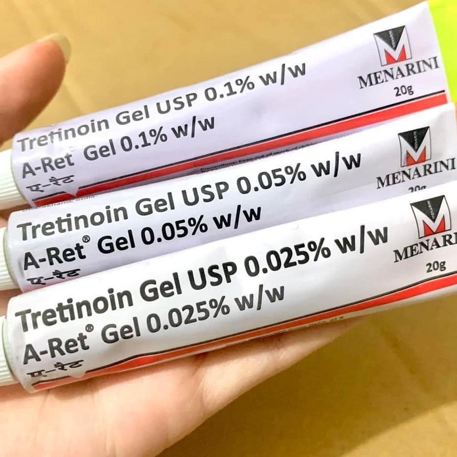 Tretinoin Ấn Độ Aret USP Menarini Giảm Mụn, Tái Tạo Da