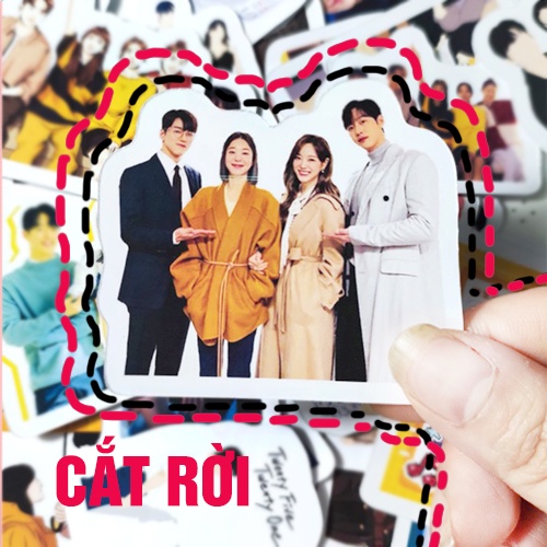 In sticker theo yêu cầu khổ A4  đọc kỹ mô tả giao hàng từ 10-15 ngày