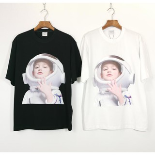 ADLV Áo Thun Ngắn Tay Chất Liệu Cotton In Hình Độc Đáo Hiệu Unisex Thời Trang