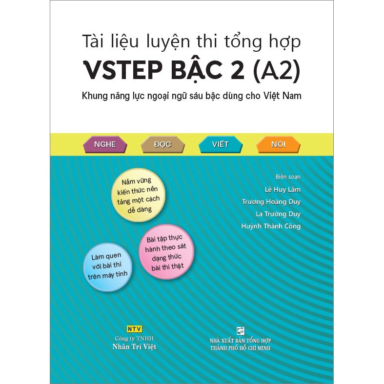 Sách - Tài liệu luyện thi tổng hợp VSTEP Bậc 2 - A2