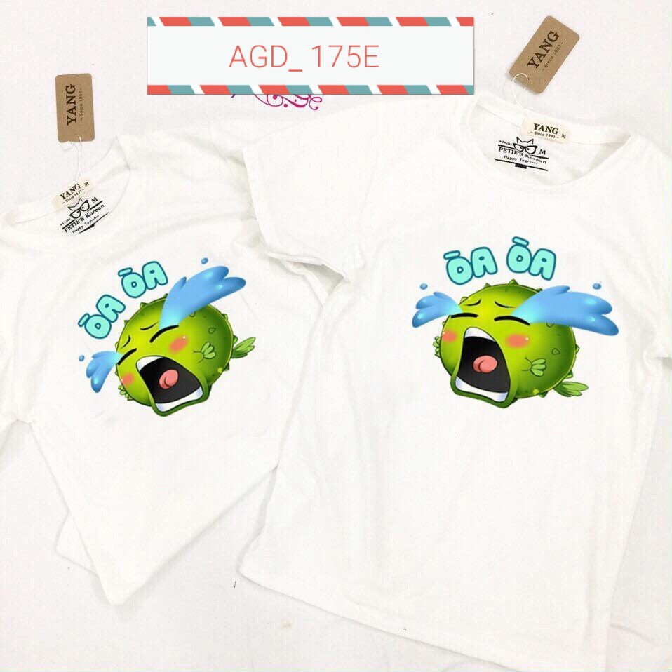 Áo thun cảm xúc KHÓC - MÃ AGD 175E