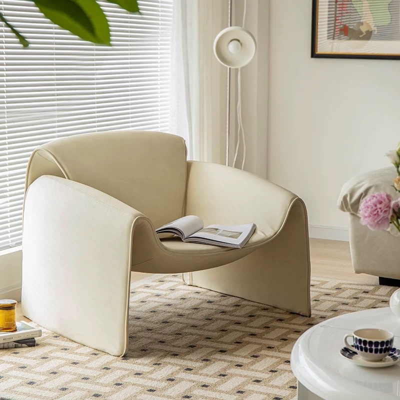 Ghế bành thư giãn Crab Lougne Chair, Ghế đơn độc đáo phong cách Bắc Âu