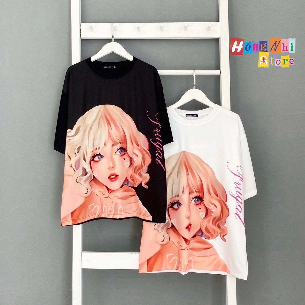 Áo Thun Tay Lỡ 3D Oversize Ulzzang Unisex, Thun Tay Lửng In Hình Dáng Rộng - MM