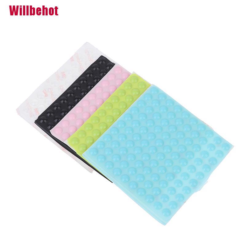 Set 100 miếng dán cao su chống va chạm dành cho chân cửa tủ