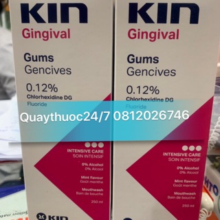 ✅nước súc miệng kin gingival giúp ngăn ngừa viêm nướu và nha chu