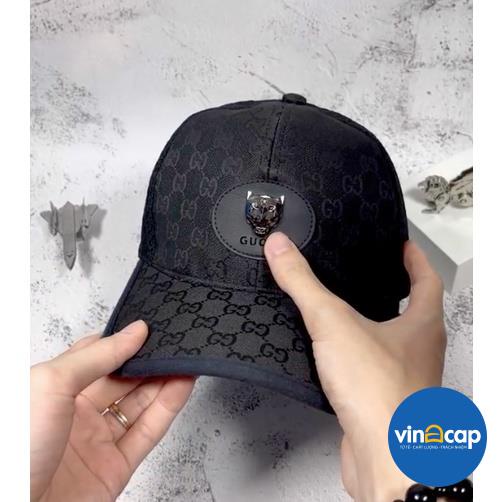 (VIDEO) Nón kết, mũ lưỡi trai nam nữ GUCCI WOLF SÓI ĐEN vải đẹp thời trang cá tính chuẩn phong cách (Ảnh thật)