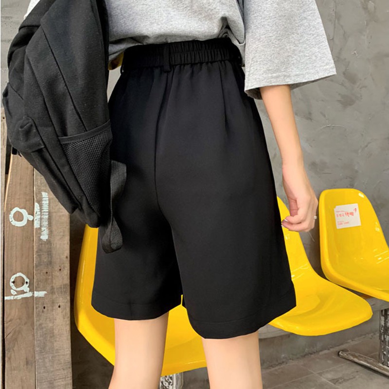 Quần Dài Lưng Cao Màu Trơn Thời Trang Cho Nữ
