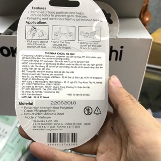 CHỈ NHA KHOA 40M CUỘN OKAMURA