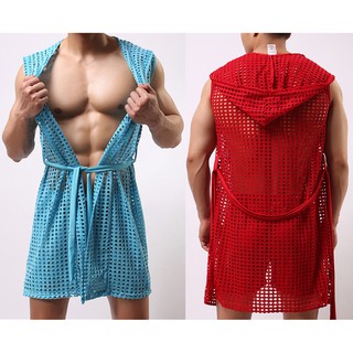 Áo tắm nam, áo ngủ nam dạng lưới siêu thoáng mát