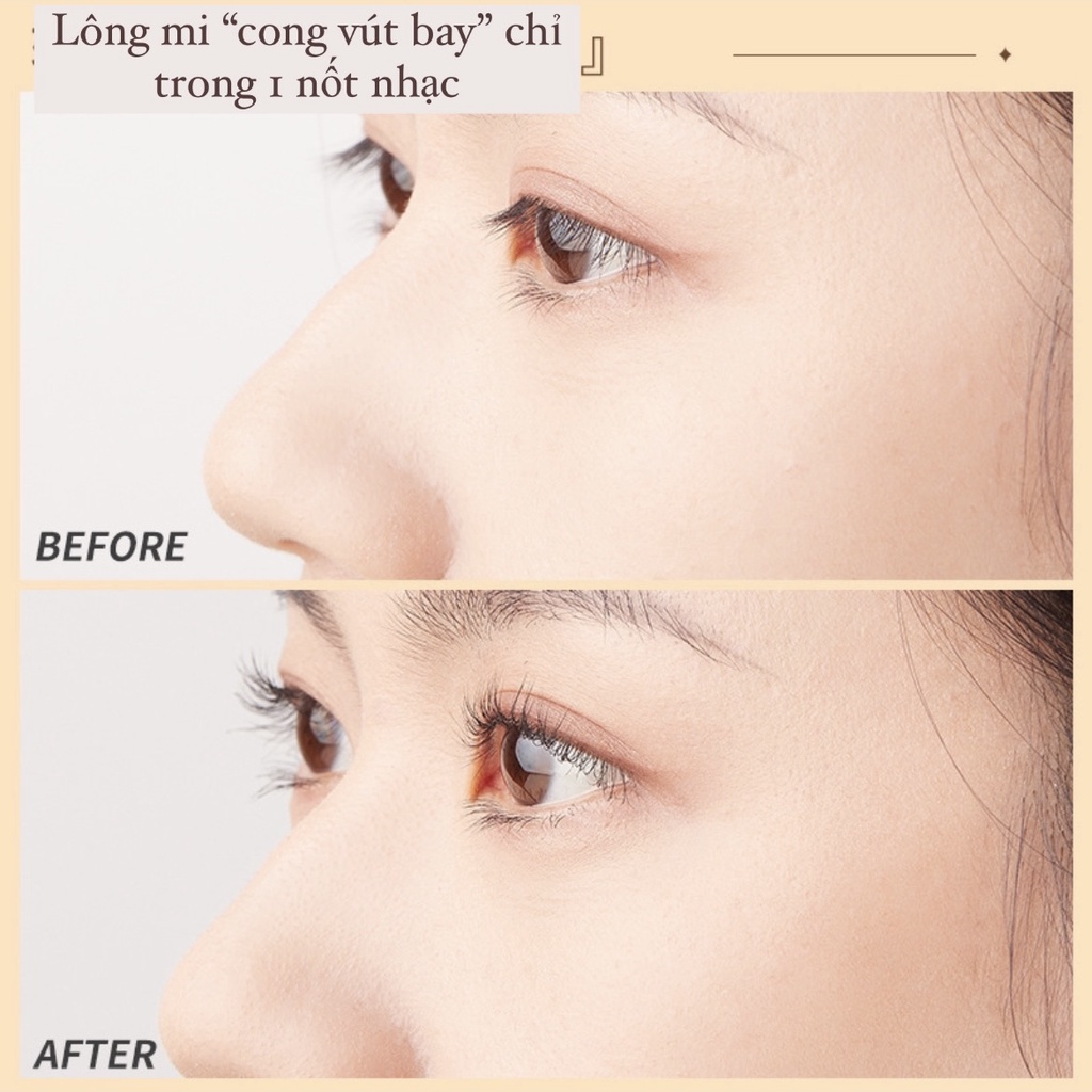 Dụng cụ kẹp bấm mi FR cao cấp dụng cụ kẹp mi cong dài lâu tặng kèm đệm thay thế