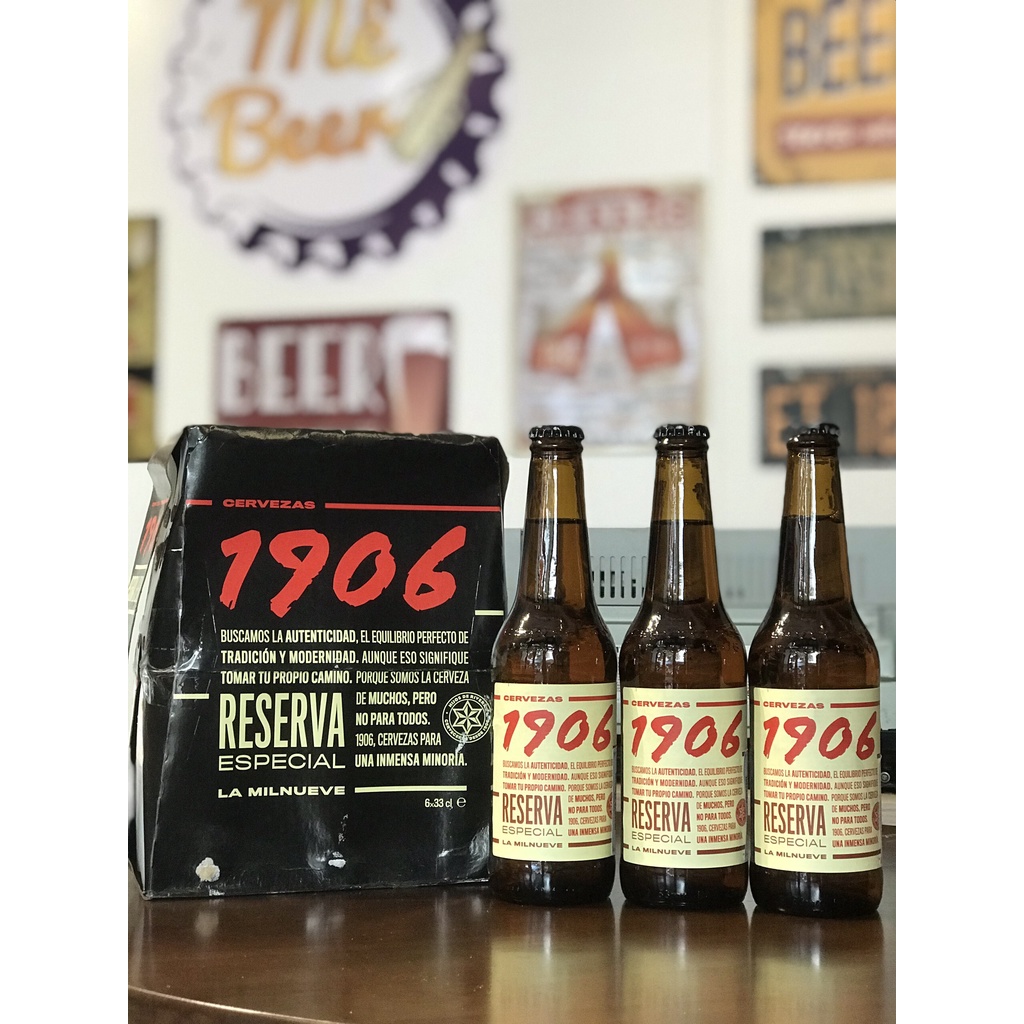 Bia 1906 Reserva Especial 6.5% – Chai 330ml – Thùng 24 Chai