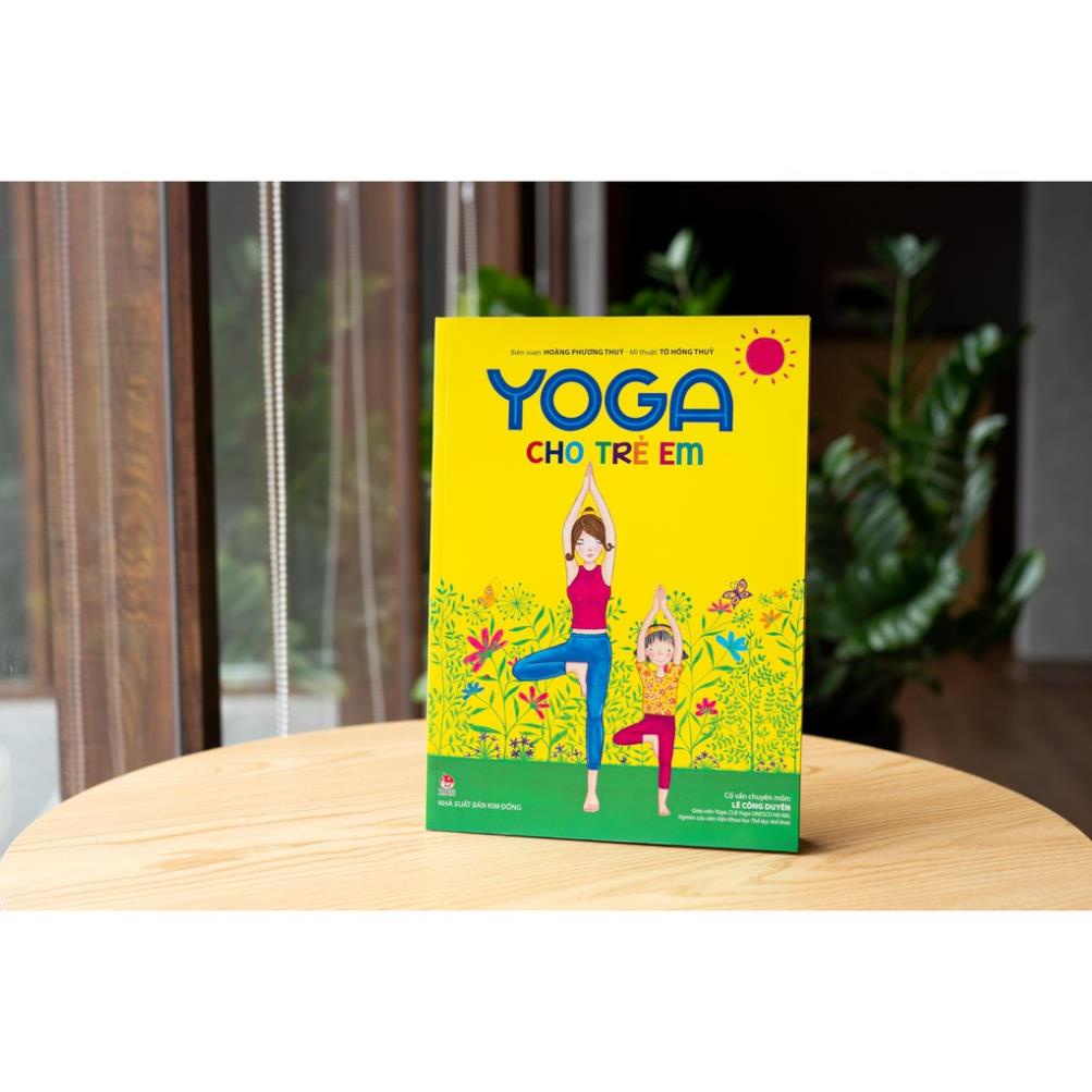 Sách - Yoga cho trẻ em - NXB Kim Đồng