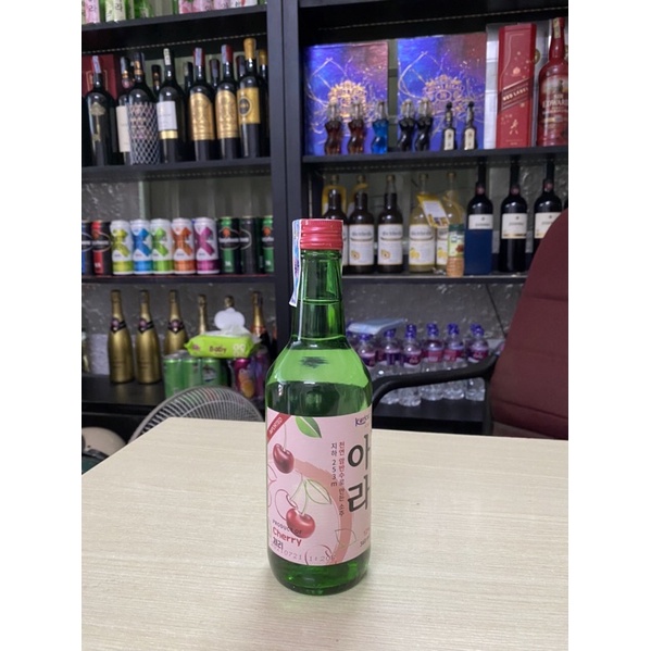 Soju Hàn Quốc Korice 360ml-Vị Cherry