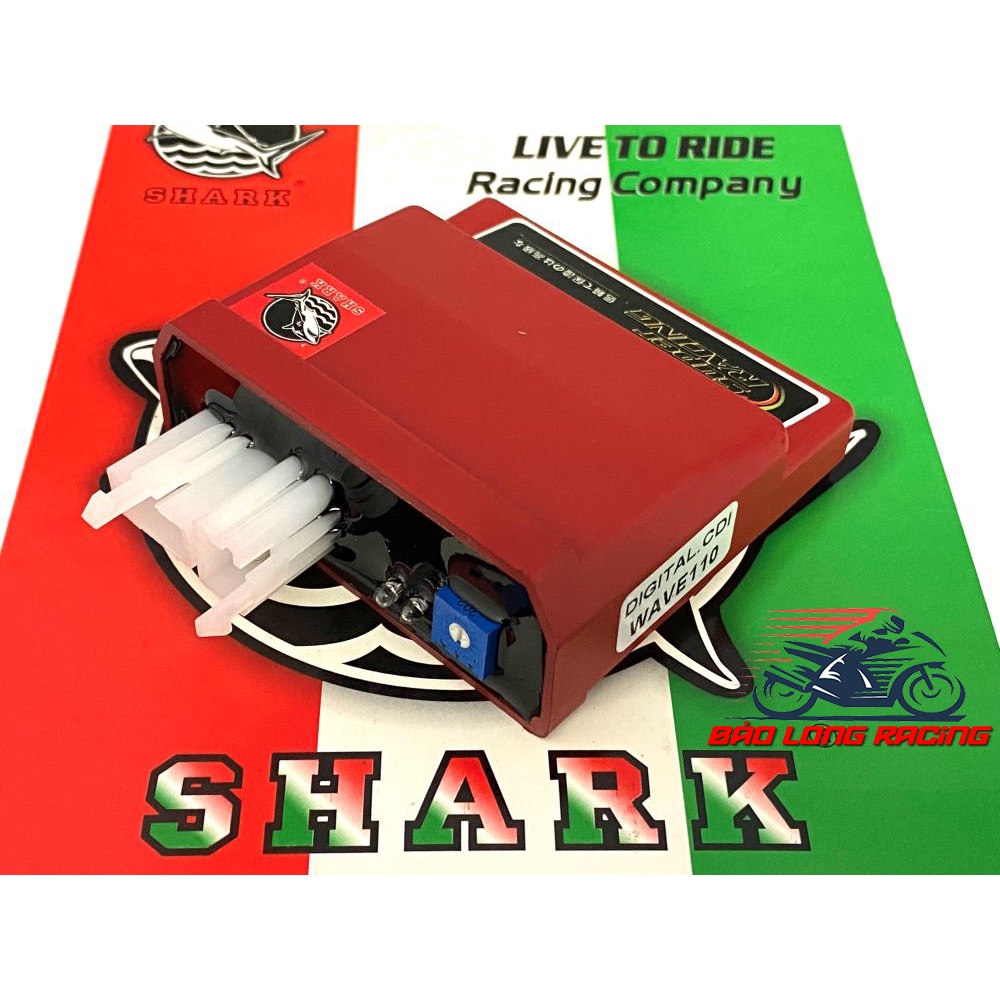 IC Shark Tăng Chỉnh gắn xe máy Wave 110 S110 Future 125.....Wave a110