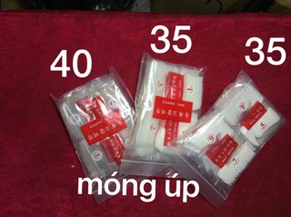 Túi 500 móng úp ( PHOM THƯỜNG - mầu đục )