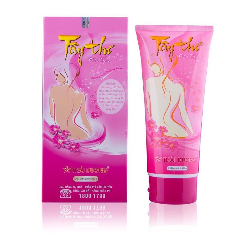 Tắm Tây Thi 200ml & 480ml ( CẢI TIẾN ĐỘC ĐÁO ) Sao Thái Dương