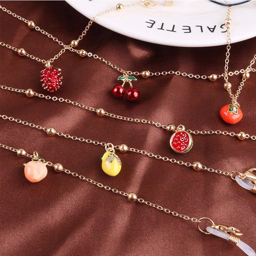 Dây Đeo Mắt Kính Thời Trang|Dây Chuyền Bohemia Hạt Kim Loại Nhiều Màu Sắc