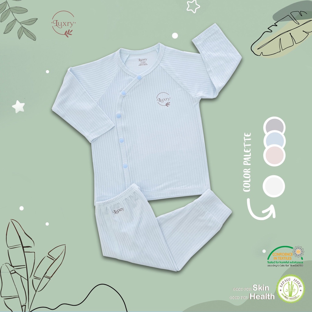 Bộ dài cài lệch vân Luxry siêu yêu