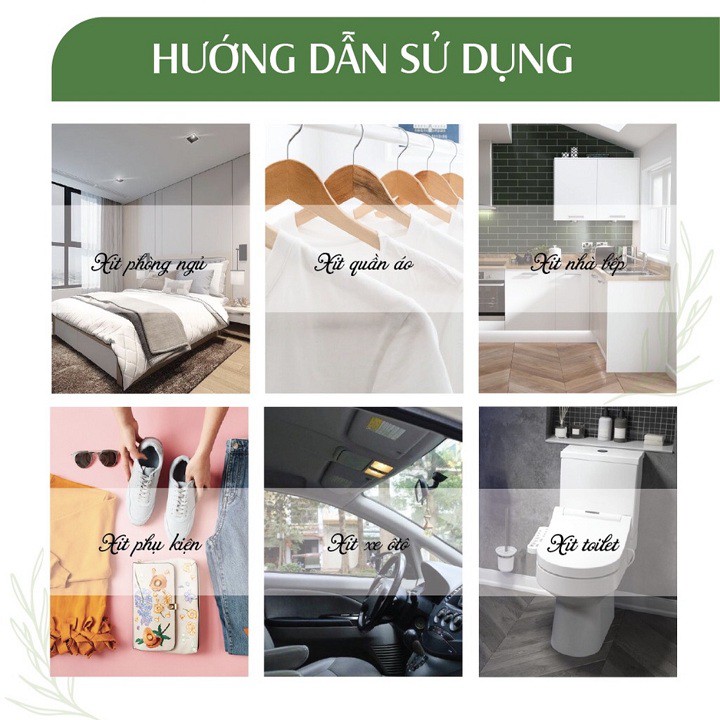 Tinh dầu thiên nhiên Quế Xịt phòng 100ml đuổi muỗi khử mùi thơm phòng