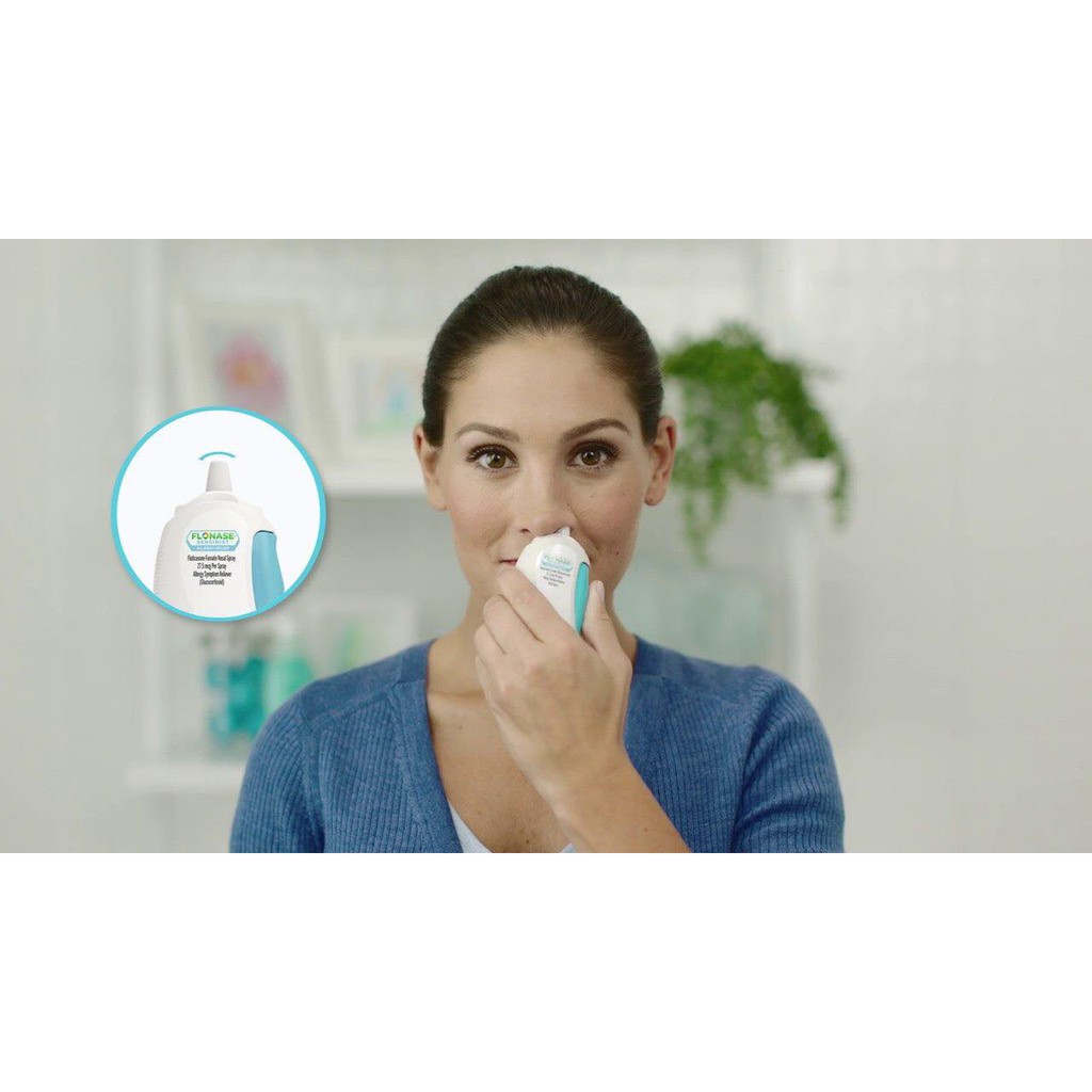 Xịt mũi Flonase Sensimist Allergy Relief USA hỗ trợ làm giảm dị ứng mũi, thông mũi, hắt xì, ngứa mũi