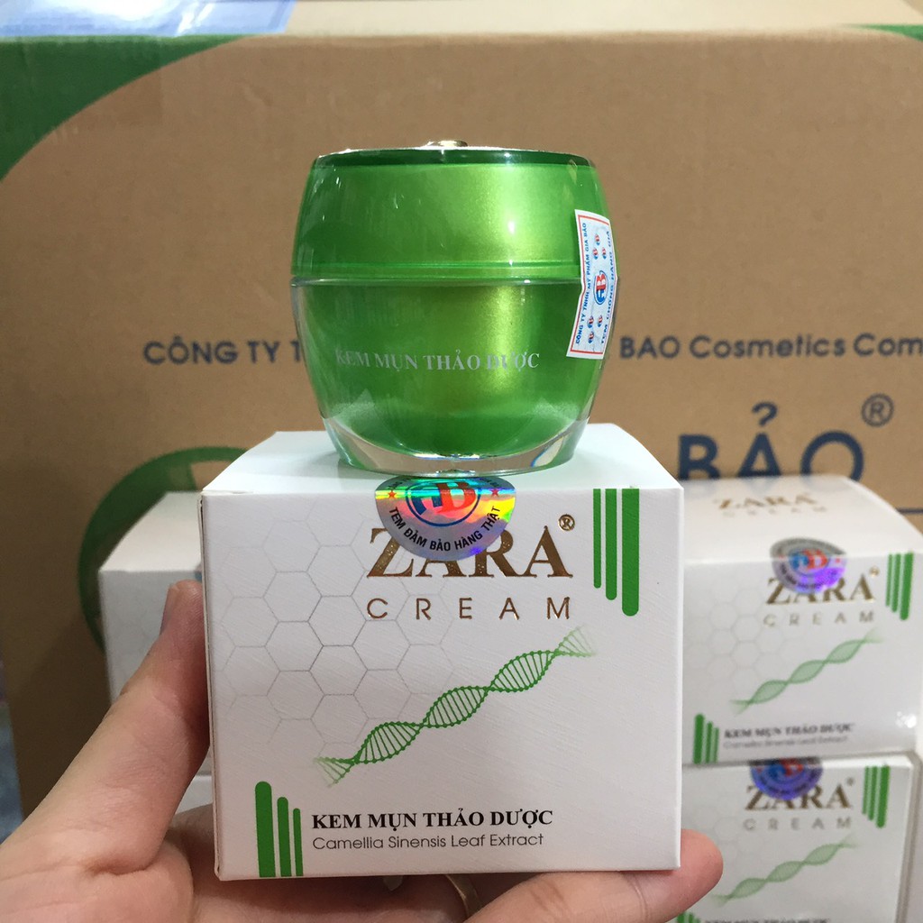 kem mụn thảo dược zara 12g