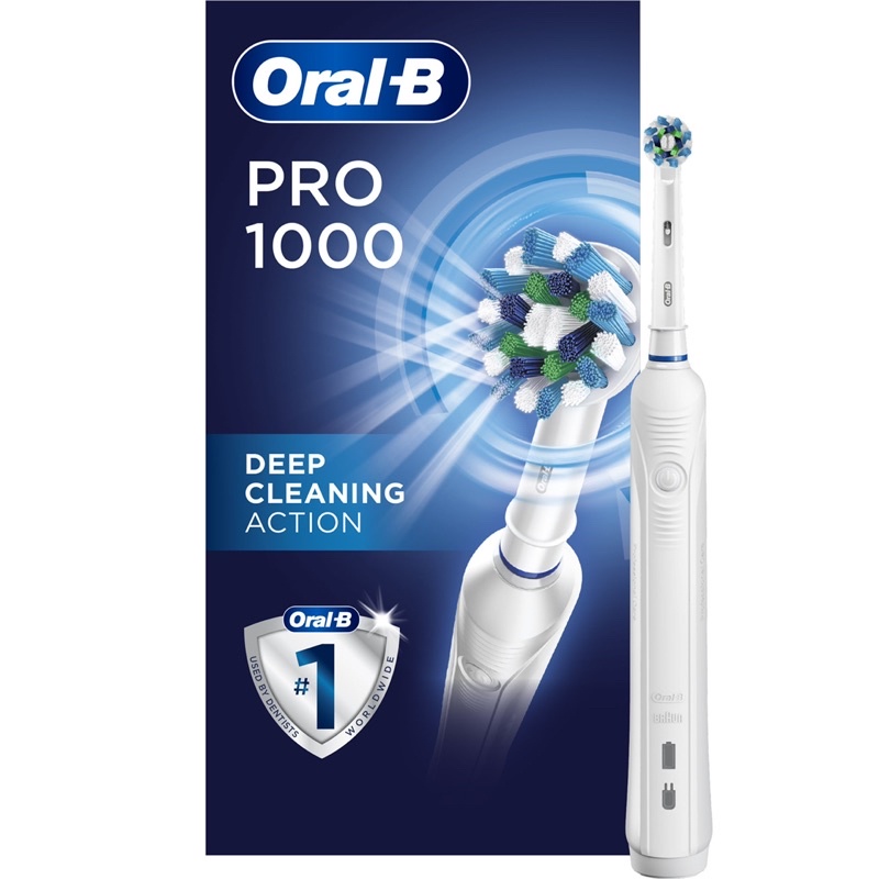 Bàn chải đánh răng điện Oral B Pro 1000 [ Made in Germany ]