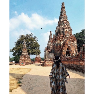 Áo Choàng Dài CD01 Styte Boho Hàng QC