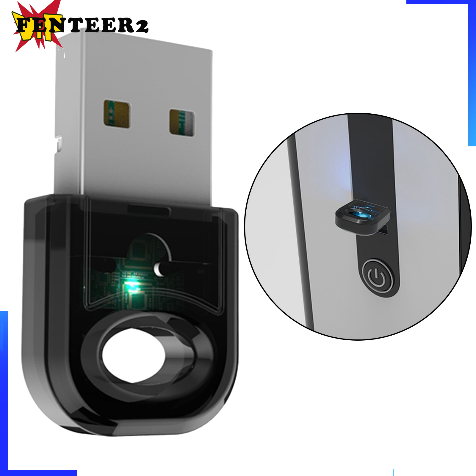 Bộ Chuyển Đổi Usb Bluetooth 5.0 Không Dây Fenteer2 3c Cho Windows 7 8 10 Pc Laptop | BigBuy360 - bigbuy360.vn