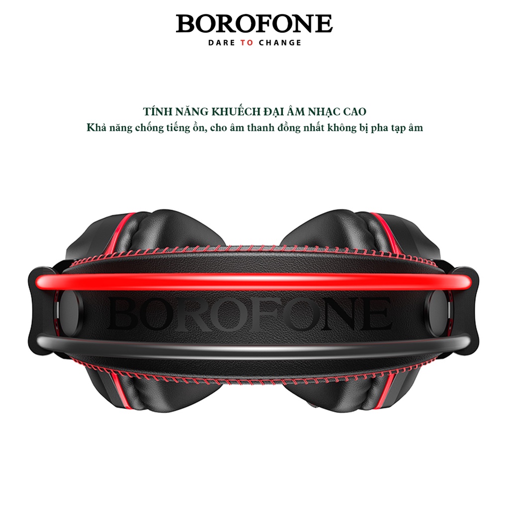 Tai nghe có dây chụp tai gaming Borofone BO101 - AK Mobile
