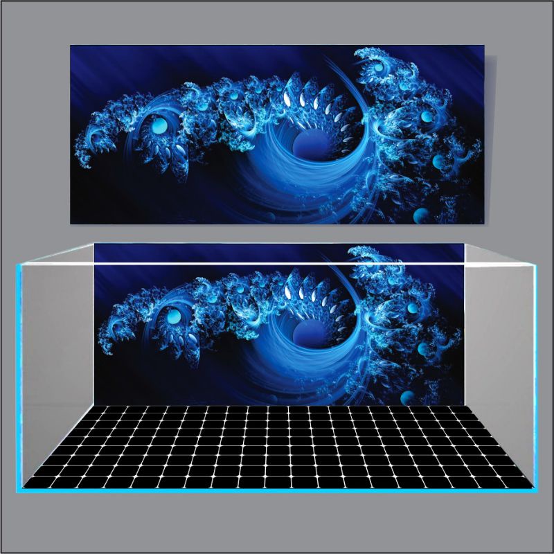 Decal dán hồ cá 3D siêu đẹp _ giá rẻ