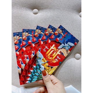 Combo 100c Bao lì xì mẫu hot 2021