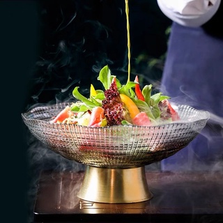 Đĩa thuỷ tinh đựng hoa quả cao cấp