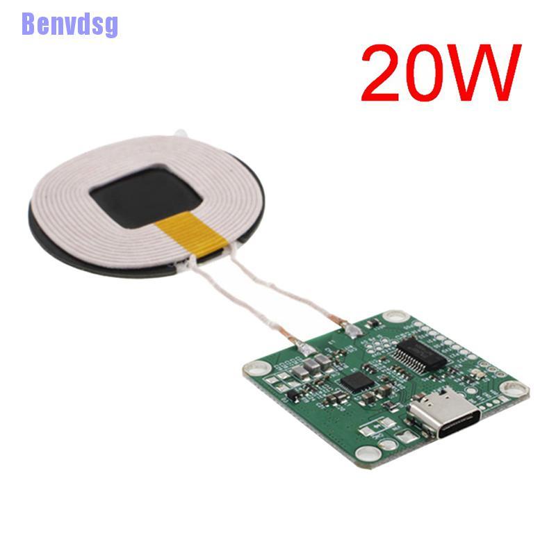 Đế Sạc Nhanh Không Dây Benvdsg 5v-13.5v 20w Qi