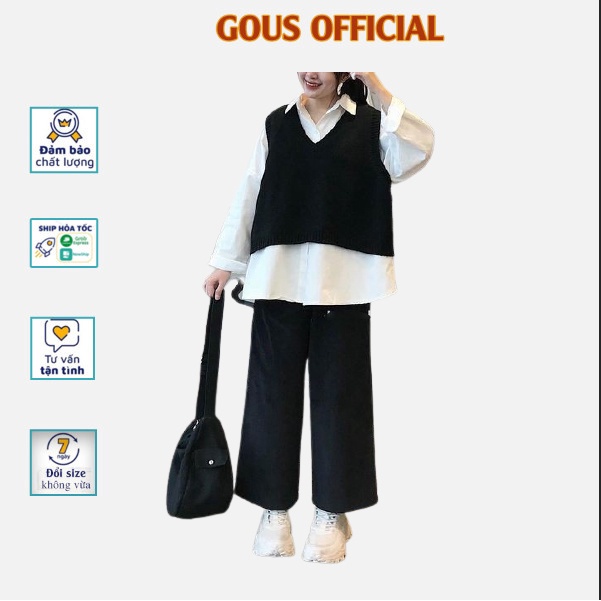 Quần Vải Nữ Nhung Gân Dáng Suông Quần Baggy Rộng Bigsize Phù Hợp Với Những Cô Nàng Điệu Đà Cá Tính LINVAS 2635