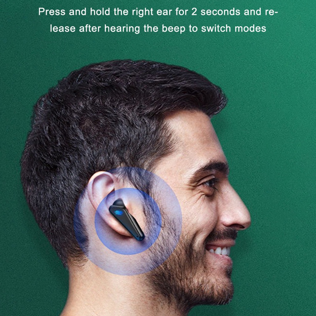 Tai Nghe Nhét Tai K55 Tws Mega Giảm Tiếng Ồn Kết Nối Bluetooth 5.0