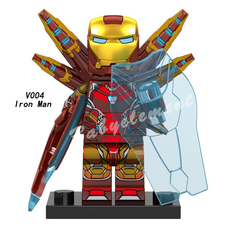 Mô Hình Đồ Chơi Nhân Vật Siêu Anh Hùng Thor Hawkeye War 7 Loại Mini V001-V007