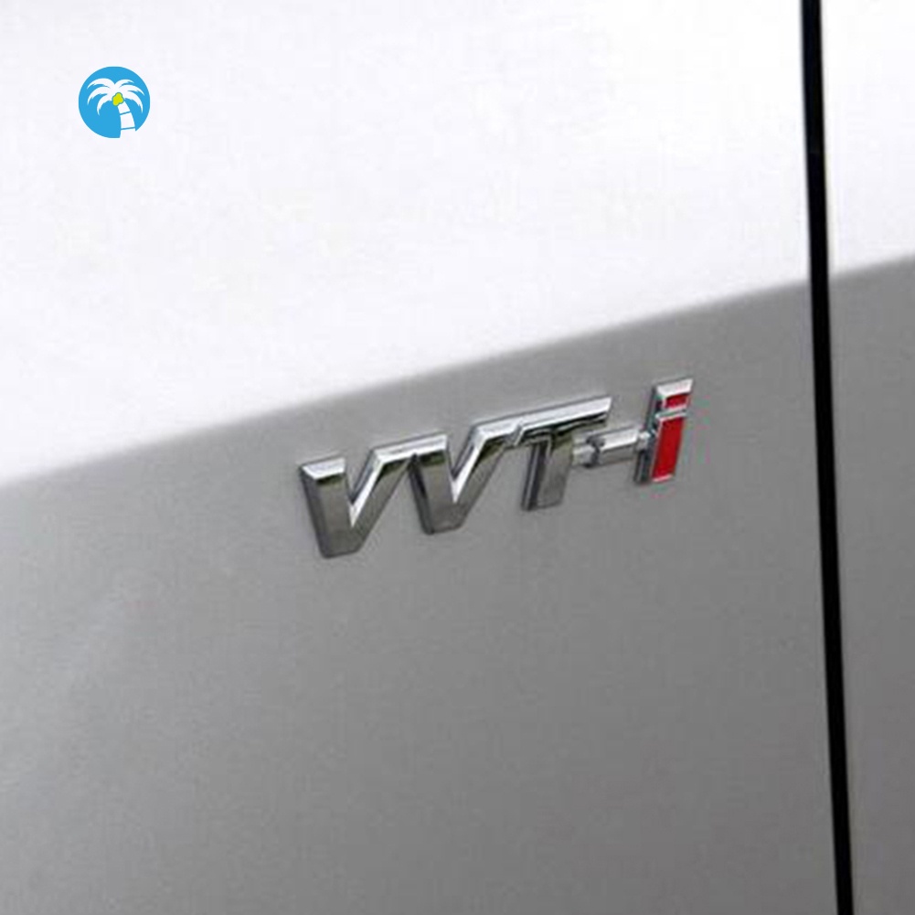 Logo dán hình chữ VVTi bằng kim loại trang trí cho xe hơi Toyota Camry | BigBuy360 - bigbuy360.vn