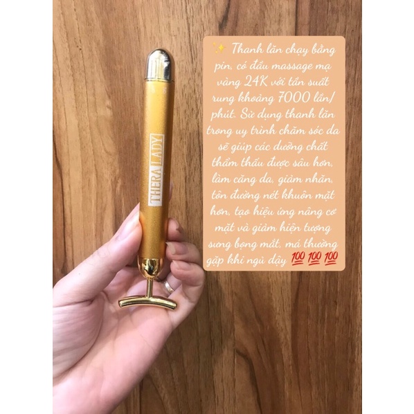 Serum Tinh Chất Vàng 24k Pure Gold Ampoule Thera Lady 100ml Úc Chính Hãng