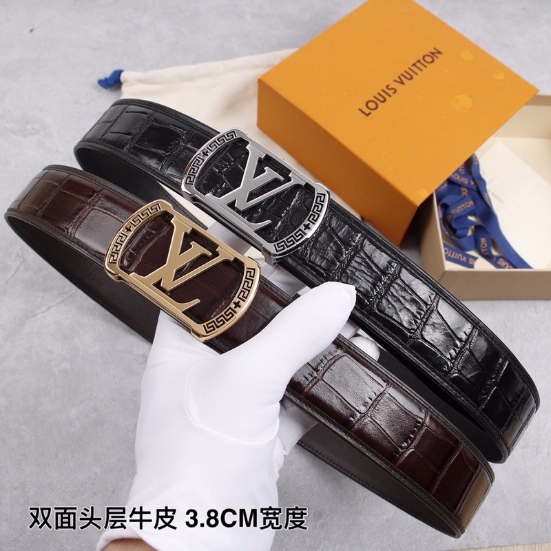 Thắt lưng / dây lưng nam Louis Vuitton LV da thật cao cấp