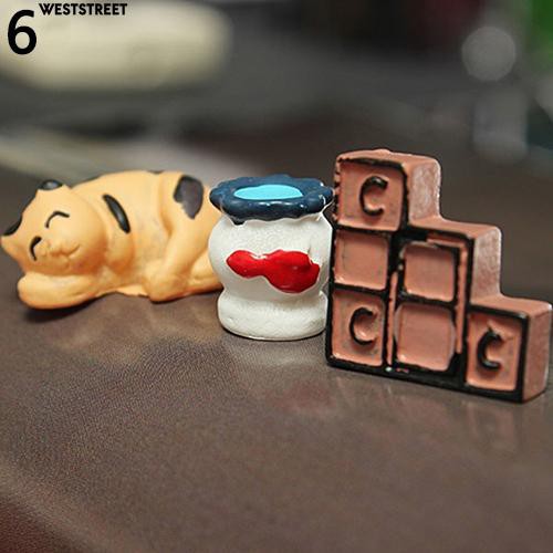 Bộ mô hình chậu hoa nhỏ trang trí nhà búp bê