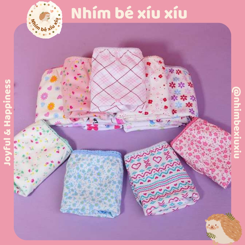 Quần lót cotton bé gái (7-35 kg) - Quần chip It's a girl VT91