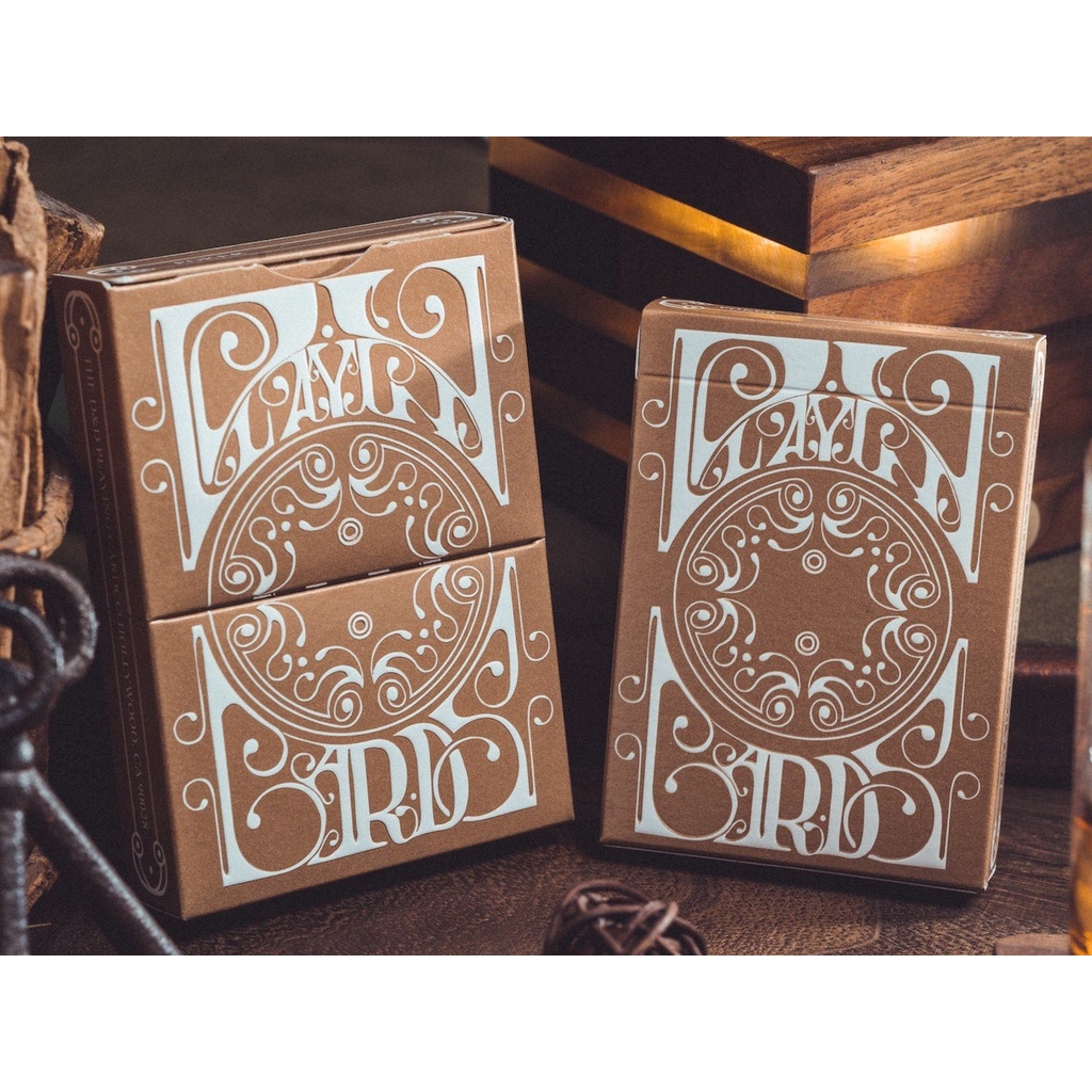 Set bài tây Poker Cardistry D&D x CardMafia Smoke & Mirror v8 Gold Playing Cards