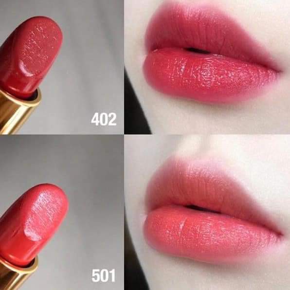 Son Cezanne Lasting Lip Color 501 - 407 - 105 - 504 - 402 - 406 Nhật Bản